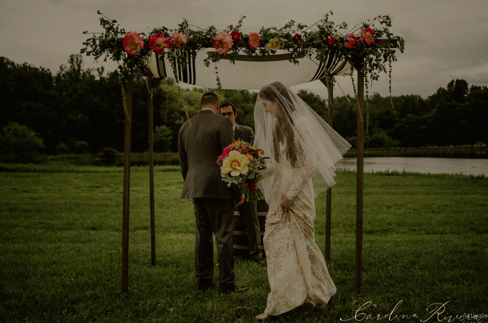 Fruchter-Kramer Wedding at Born to Run Farm by Carolina Rivera Photography 
