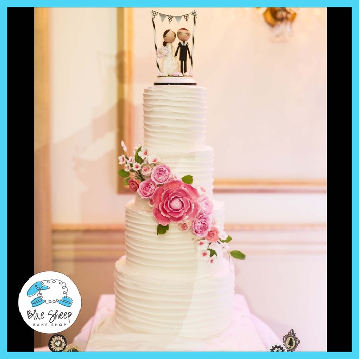 Buttercream Wedding Cakes | Blue Sheep Bake Shop | Somerville, NJ