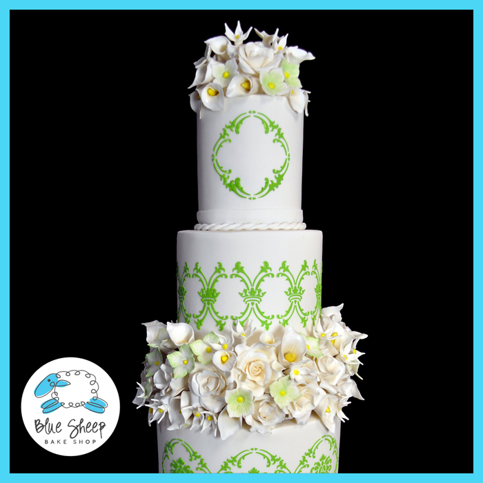 Specialty & Fondant Wedding Cakes | Blue Sheep Bake Shop | Somerville, NJ