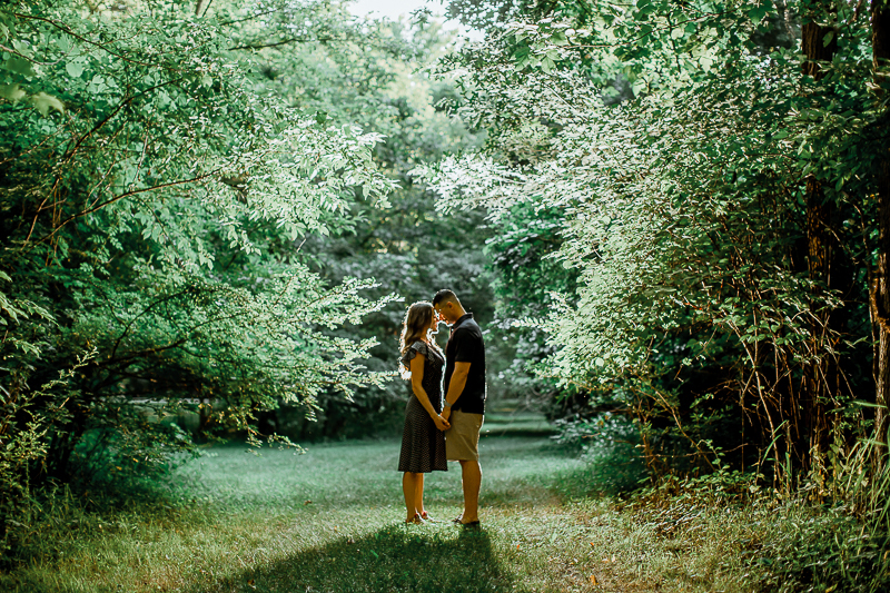 Beautiful Outdoor NJ Engagement Session