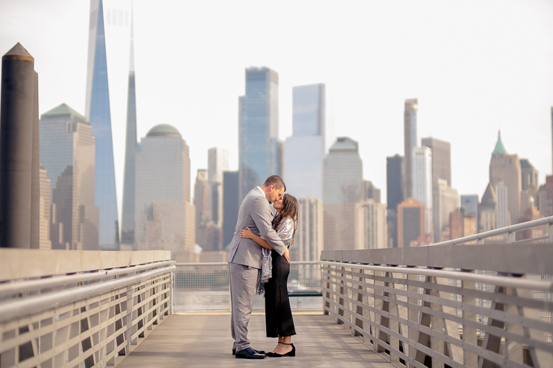 Fascinating Jersey City Engagement Photos