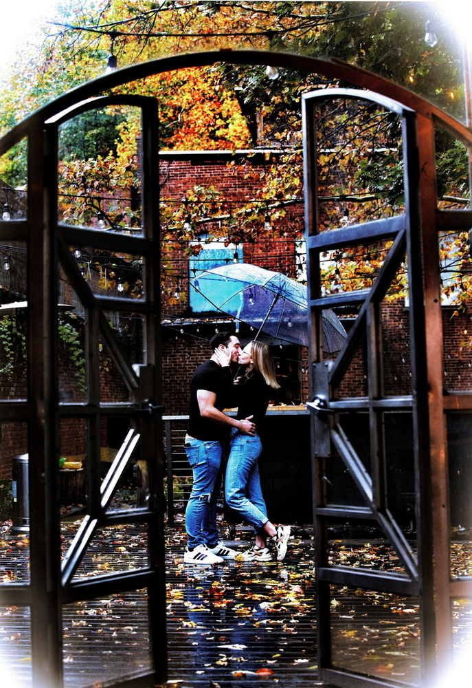 The engagement session of Malika and Ricky