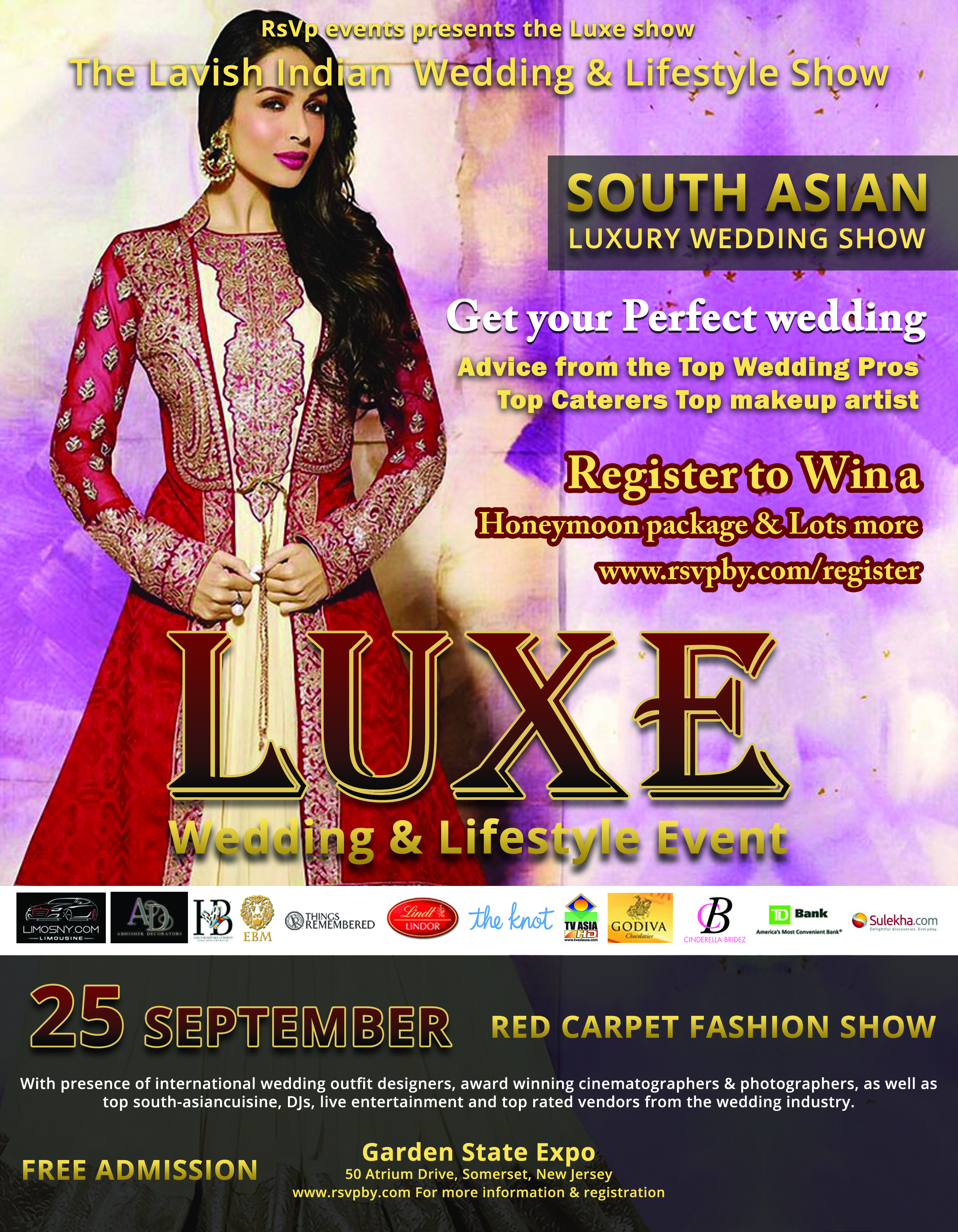 LUXE Wedding & Lifestyle Event at the Garden State Exhibit Center