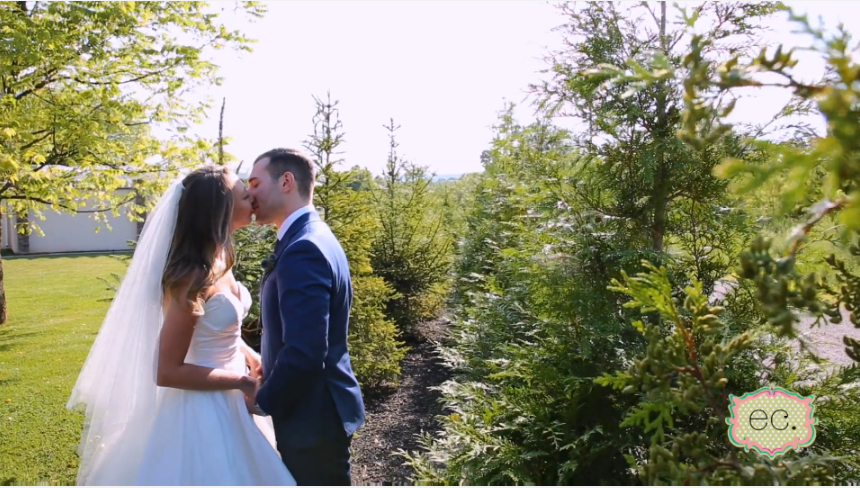 Chelsea and Michael's Wedding Videography at Ryland Inn