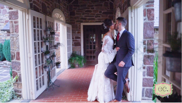 Brittany and Darin's Wedding Videography at Pearl S. Buck Estate
