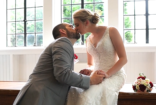 South Jersey Wedding Videography at the Community House