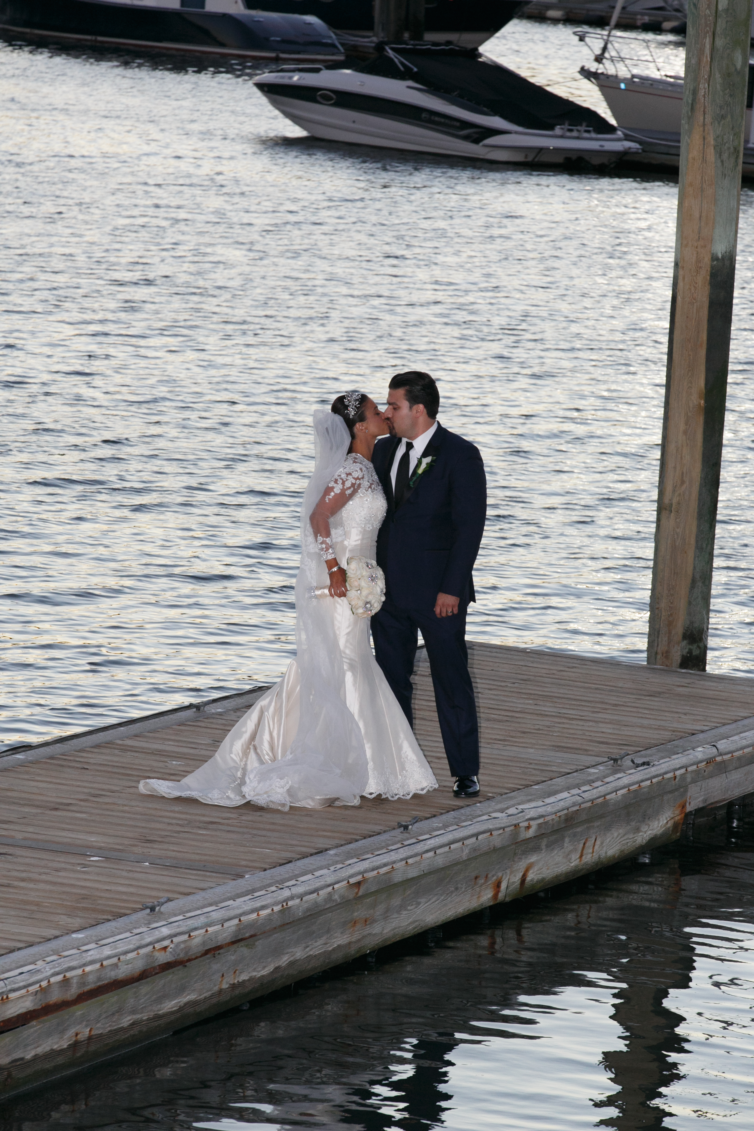 Amanda and Giovanni I Wedding I Glen Island Harbor Club , New York