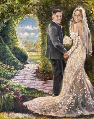 Jeffrey M. Hull, Live Wedding Painter in Medford NJ
