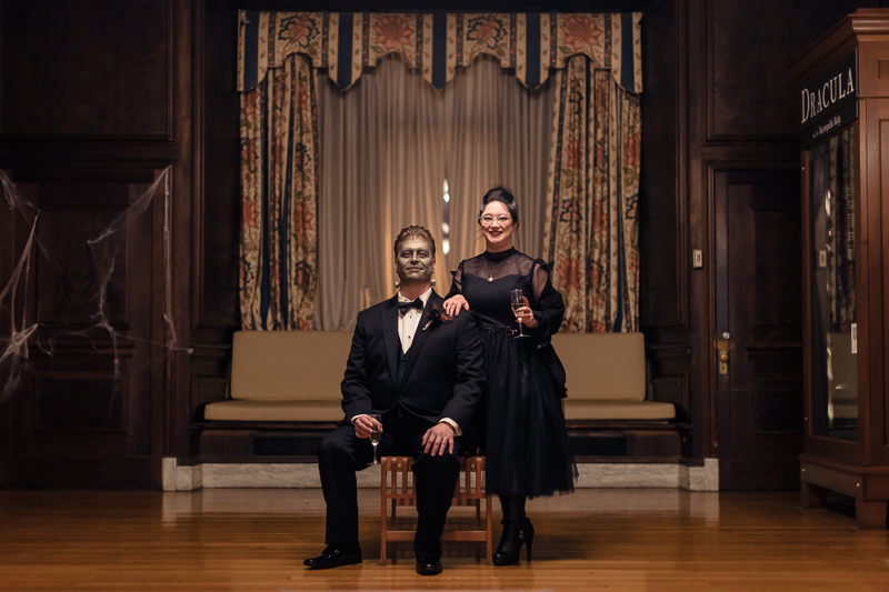 Halloween Wedding By Our PA Wedding Photographers