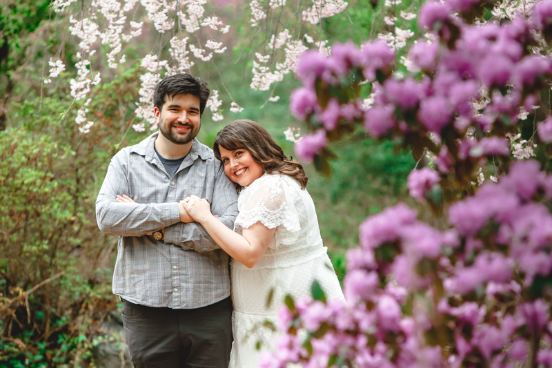Stephanie and Dominic’s Garden Engagement Photos