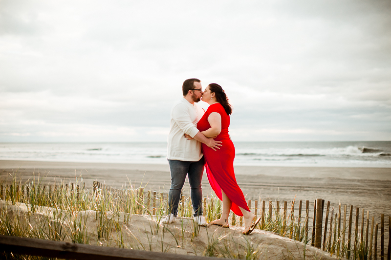 Dreamy Beach Session by Our Best Engagement Photographers NJ