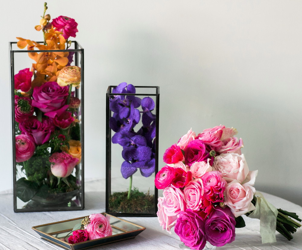 AVS Secret Garden | NJ Wedding Floral Design | Jewels Under Glass Collection