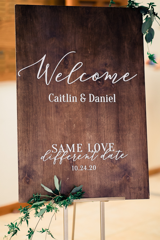 Caitlin and Dan's Wedding at Holy Family Church
