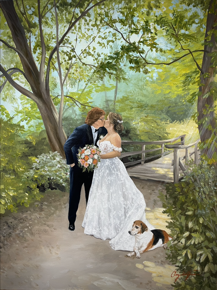 Wedding Paintings by ArtViva Events