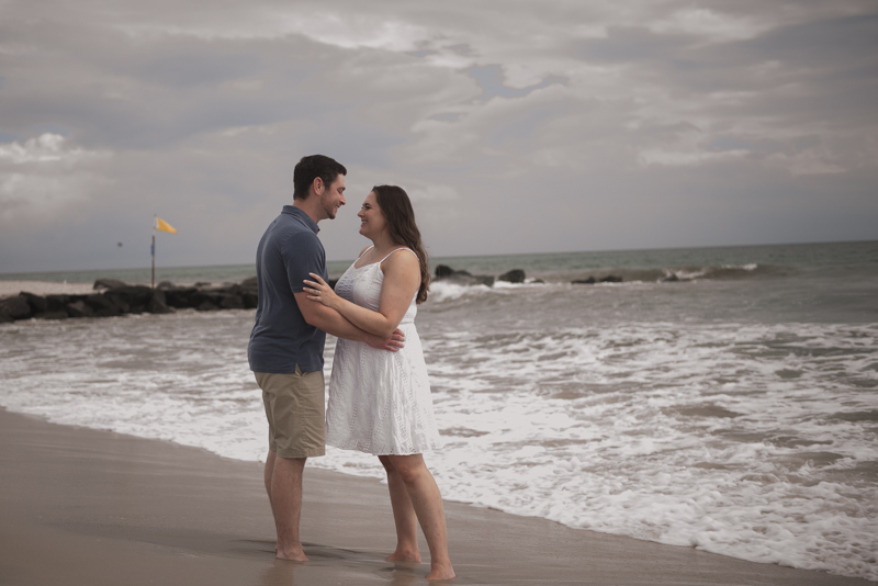 Cute Beach Engagement Session By Our Best Engagement Photographers NJ