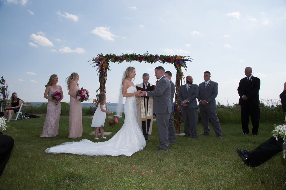 Erin and Craigs Wedding at The Sandy Hook Chapel NJ