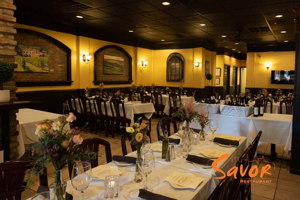 Looking for a Private Event Venue? Consider Savor Restaurant in Somerville, NJ | Weddings & Special Occasions