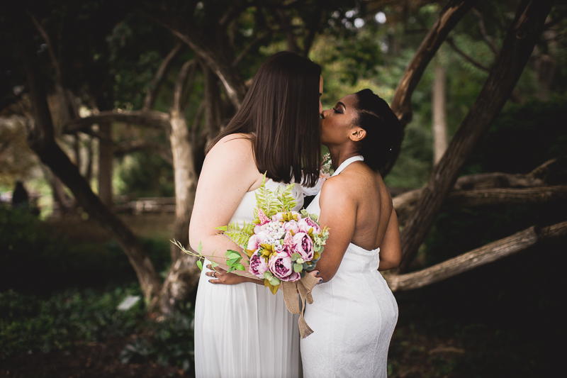 Caitlin and Kayla's Wedding at Howard County Conservatory