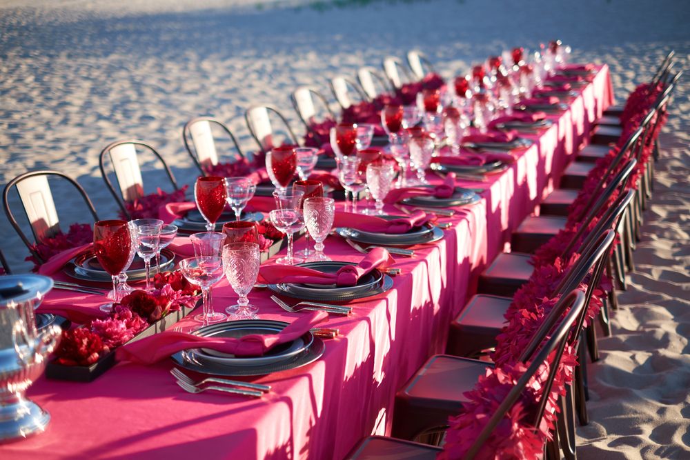 Outdoor Beach Wedding Rentals