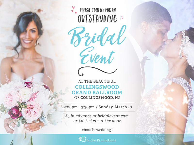 Boutique Bridal Event at Collingswood Ballroom