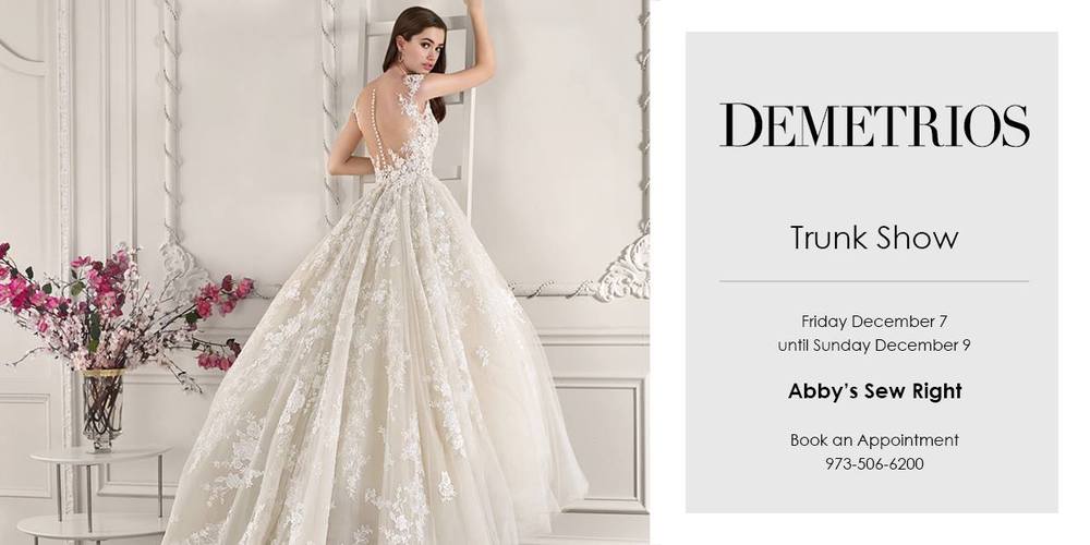 Demetrios Trunk Show at Abby's Sew Right