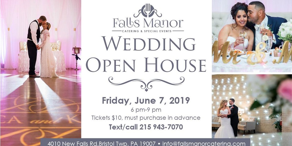Summer Wedding Open House at Falls Manor