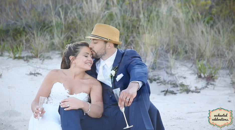 Aubrie and Nicholas' Wedding Videography at The Beach Club of Cape May