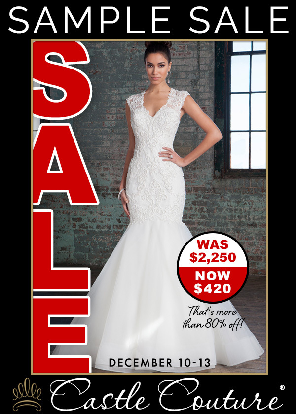 Year-End Bridal Sample Sale