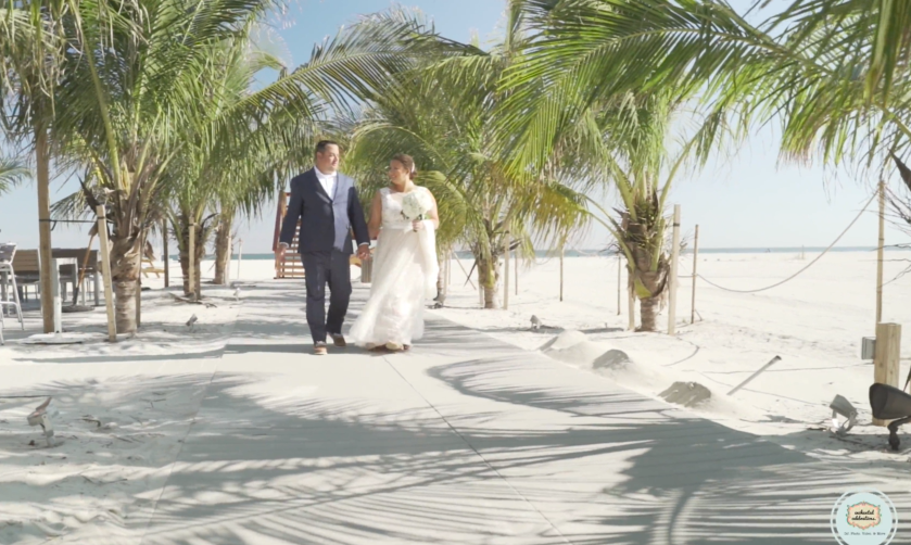 Amber and John's Wedding Videography at Icona Diamond Beach