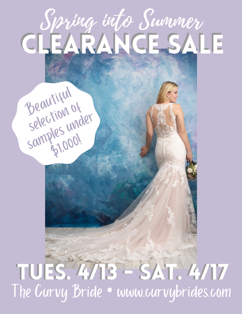 The Curvy Bride Clearance Sale