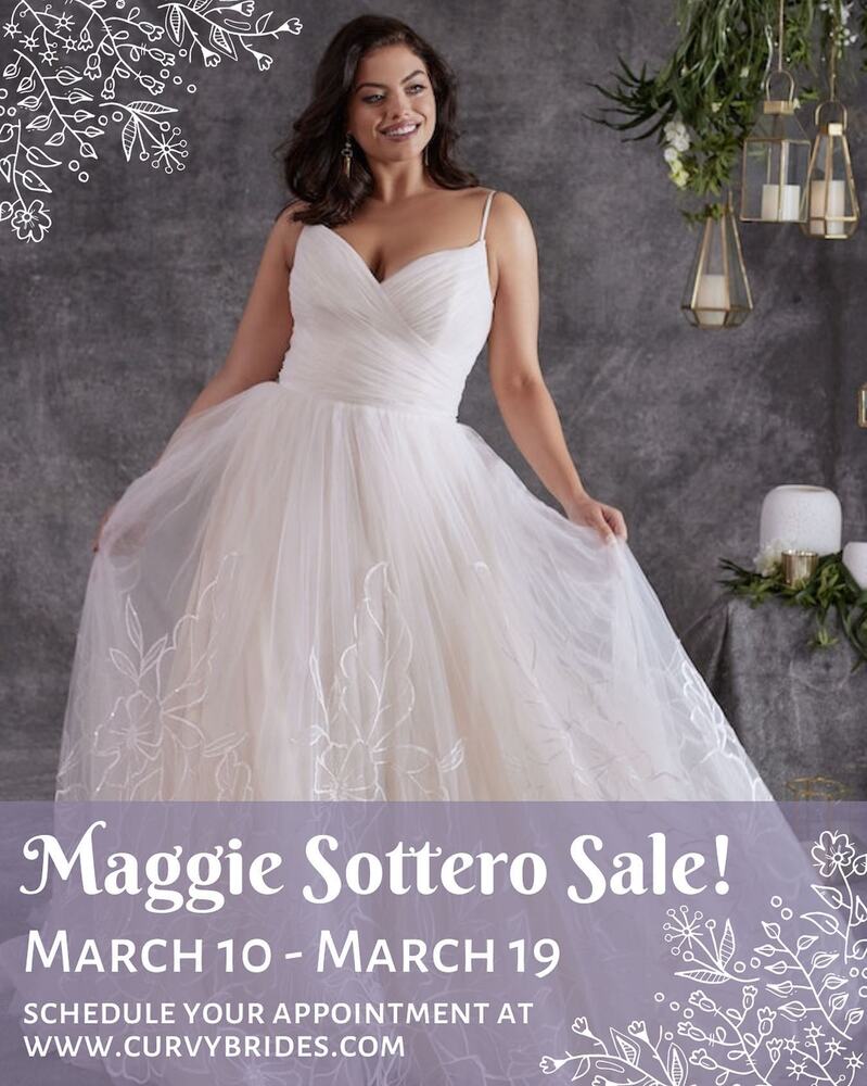 Maggie Sottero Sale at The Curvy Bride