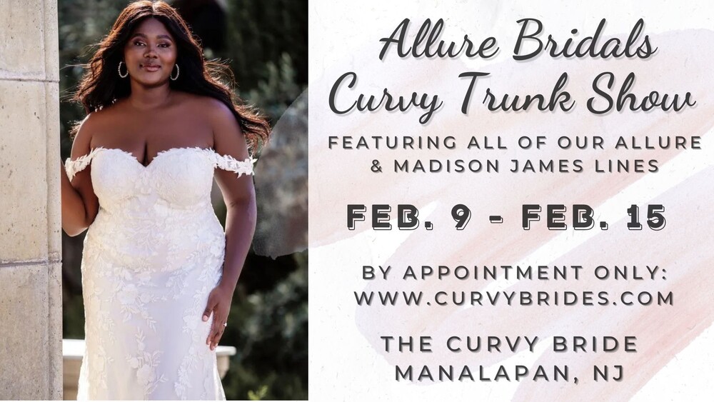 Allure Bridals Trunk Show at The Curvy Bride