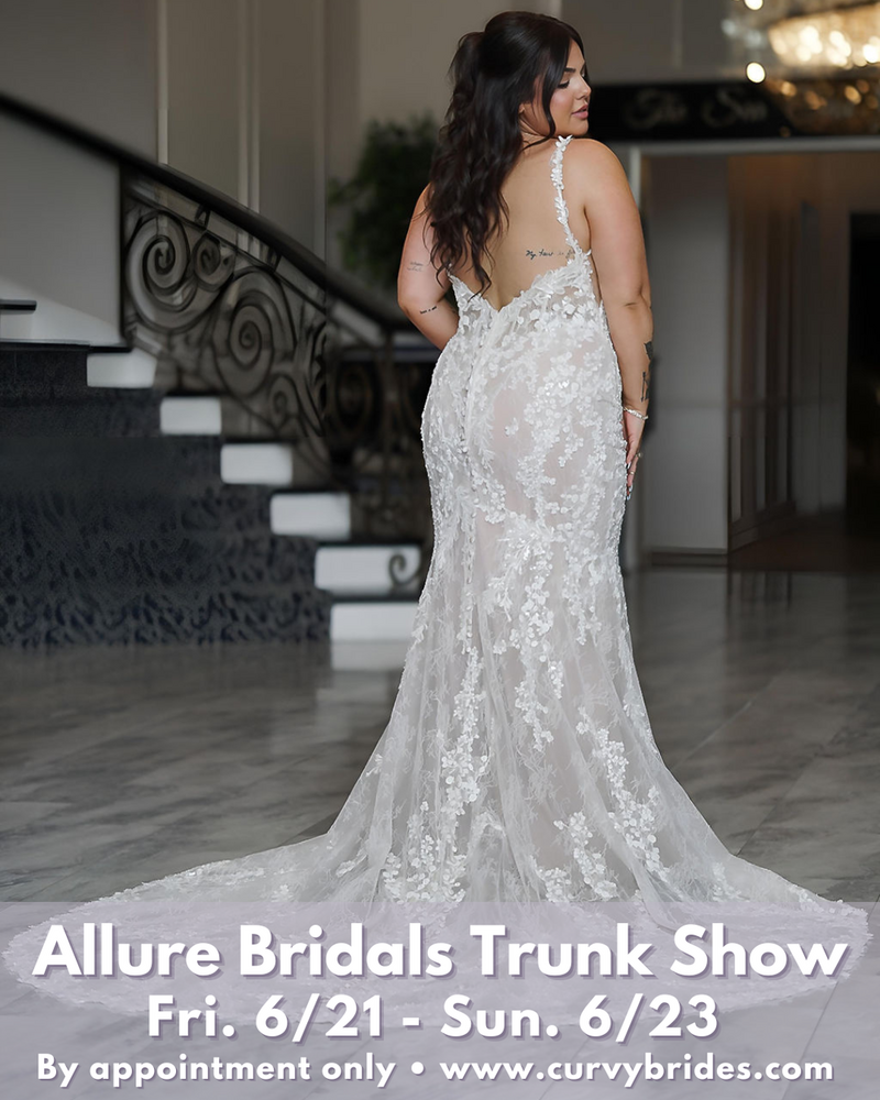 The Curvy Bride Allure Bridals Trunk Show