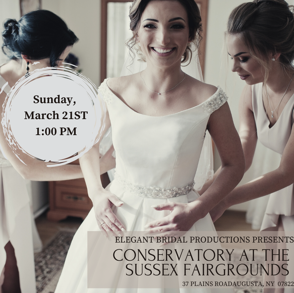 Conservatory at the Sussex Fairgrounds Bridal Show