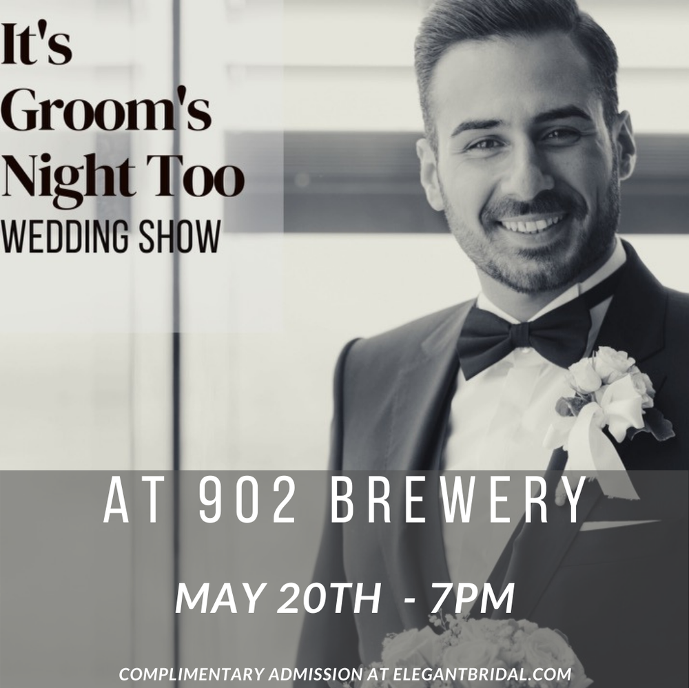 It's the Groom's Night Too Wedding Event at 902 Brewery