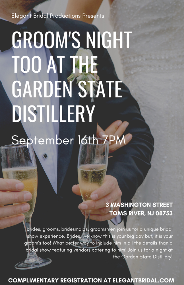 Its a Grooms Night Too at The Garden State Distillery