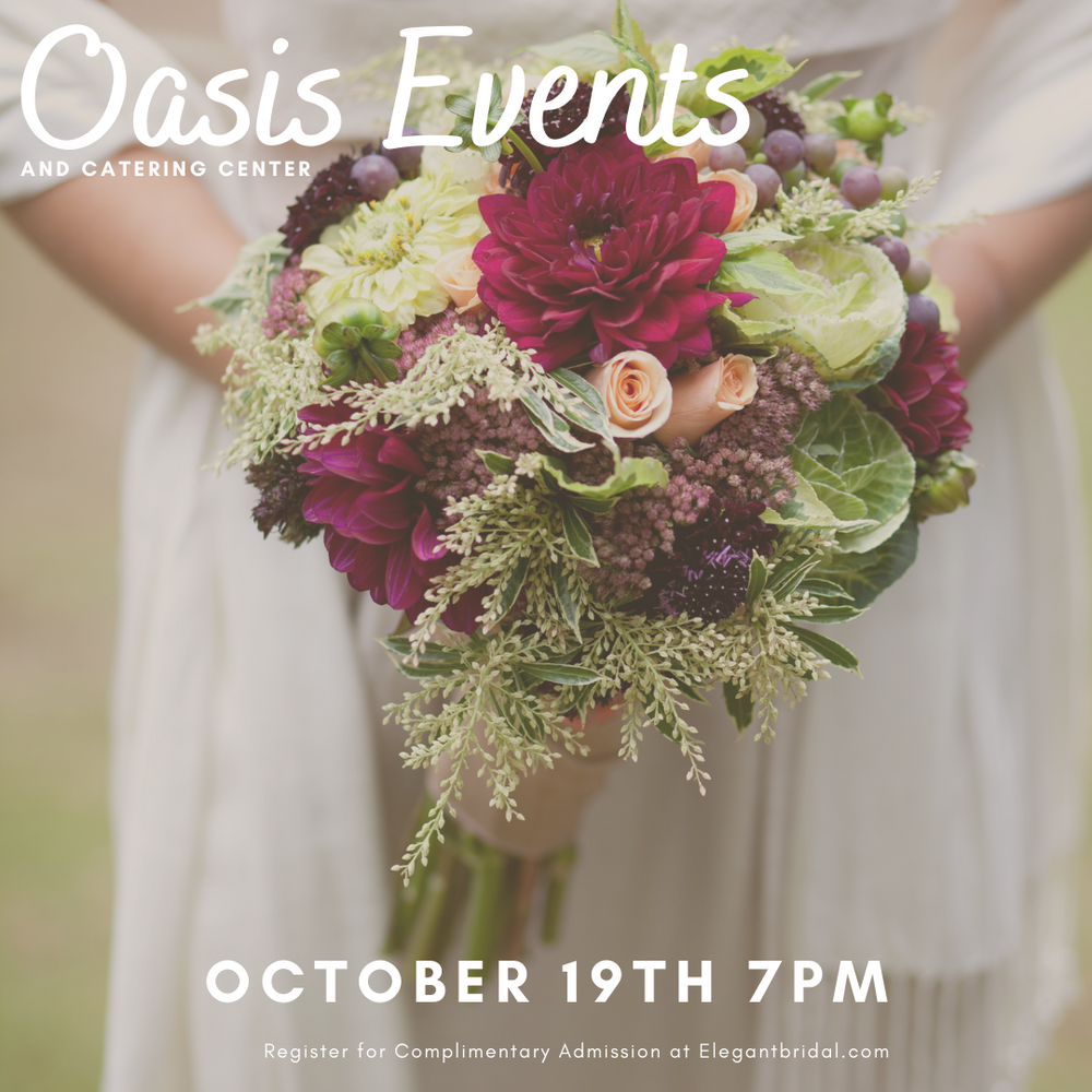 Bridal Show at Oasis Event and Catering Center; located at The Hilton Garden Inn Springfield