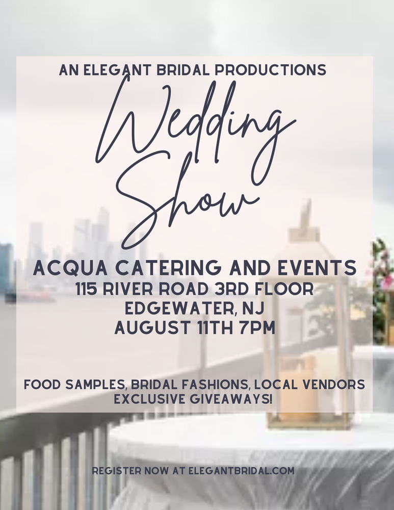 Wedding Show and Bridal Expo at Acqua Catering and Events
