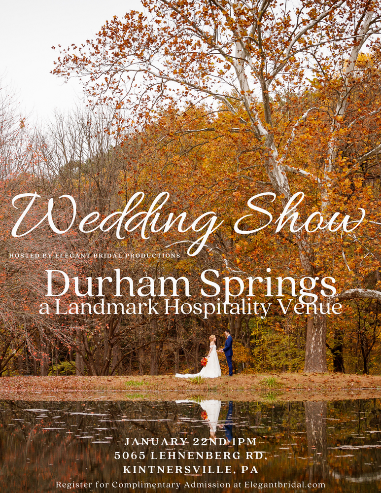 Bridal Show and Wedding Planning Expo at Durham Springs, a Landmark Hospitality Venue