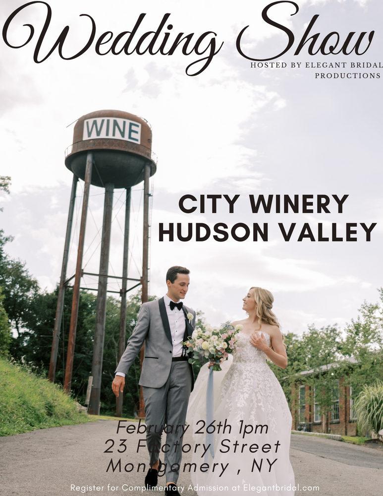 Bridal and Wedding Show at City Winery Hudson Valley