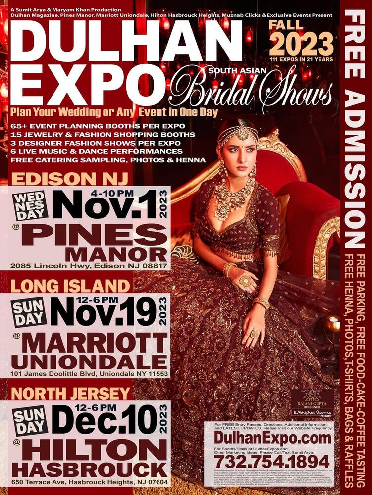 Dulhan Expo South Asian Bridal Show at Pines Manor